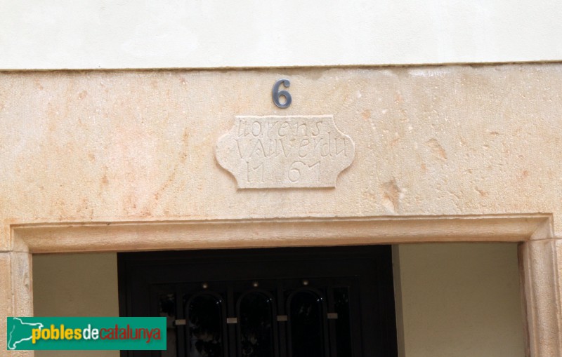 Preixana - Llinda, 1761 (Foto: Albert Esteves, 2018) Preixana - Llinda, 1761