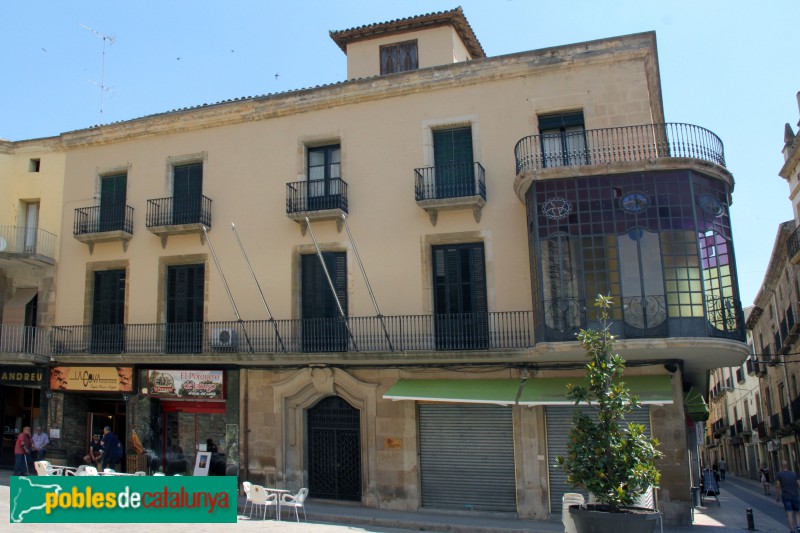 Tàrrega - Cal Casals (Cambra de Comerç) (Foto: Albert Esteves, 2018) Tàrrega - Cal Casals (Cambra de Comerç)