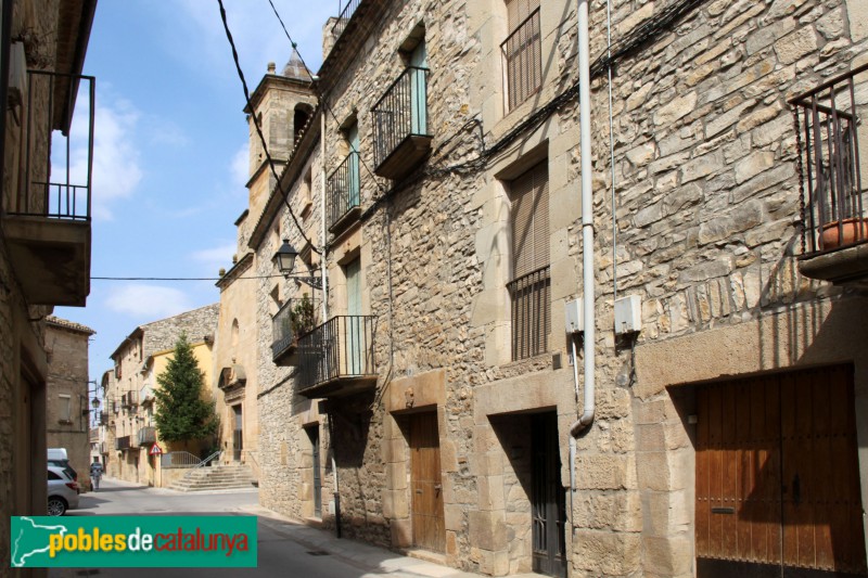 Tàrrega - El Talladell, carrer Major (Foto: Albert Esteves, 2018) Tàrrega - El Talladell, carrer Major