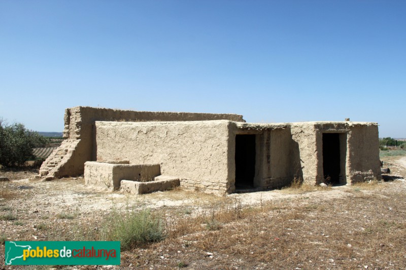 Verdú - Els Estinclells. Reproducció d'una casa ibera