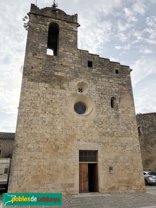 Bàscara - Església de Sant Iscle i Santa Victòria (Foto: Eloy Guirao, 2018) Bàscara - Església de Sant Iscle i Santa Victòria