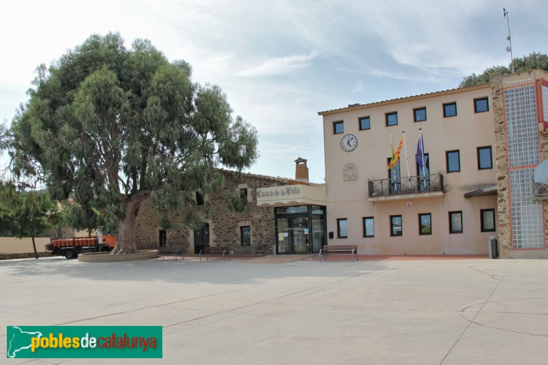 Vall-llobrega - Raval de Baix. Casa de la Vila (Foto: Albert Esteves, 2018) Vall-llobrega - Raval de Baix. Casa de la Vila