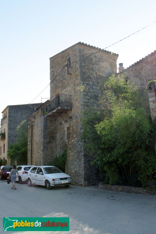 Palau-sator - Muralla, torre nord