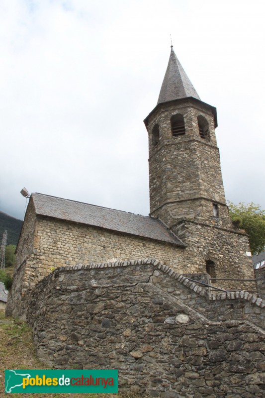 Aubèrt - Església de la Mare de Déu del Roser (Foto: Albert Esteves, 2018) Aubèrt - Església de la Mare de Déu del Roser