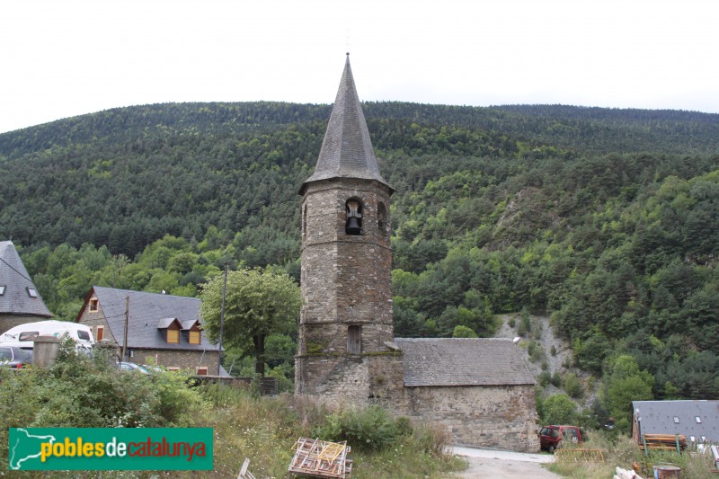 Aubèrt - Església de la Mare de Déu del Roser (Foto: Albert Esteves, 2018) Aubèrt - Església de la Mare de Déu del Roser