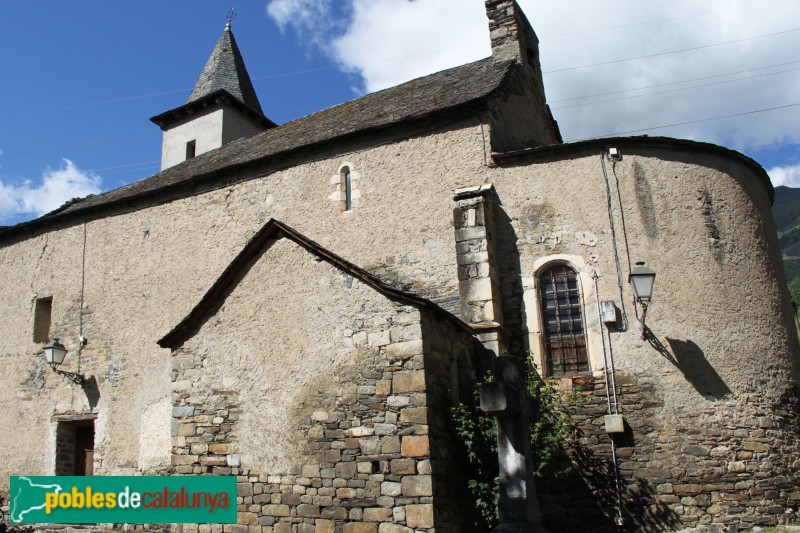 Aubèrt - Església de Sant Martí (Foto: Albert Esteves, 2018) Aubèrt - Església de Sant Martí