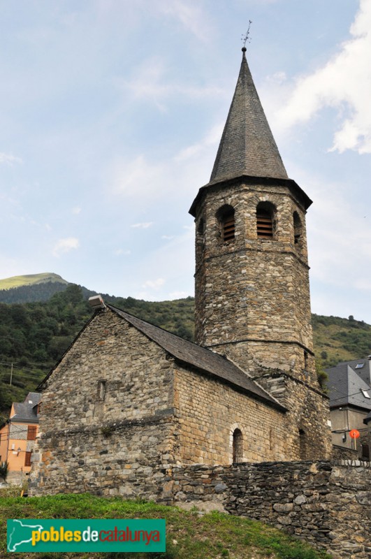 Aubèrt - Església de la Mare de Déu del Roser (Foto: Joan Sànchez, 2014) Aubèrt - Església de la Mare de Déu del Roser