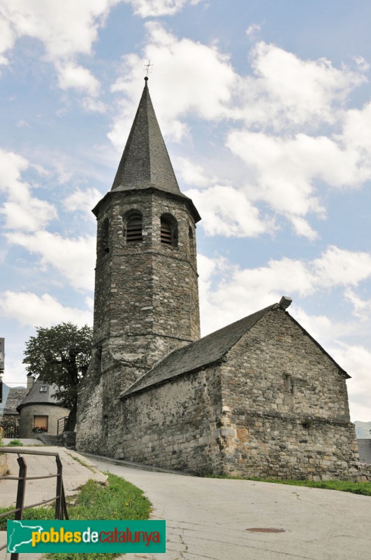 Aubèrt - Església de la Mare de Déu del Roser (Foto: Joan Sànchez, 2014) Aubèrt - Església de la Mare de Déu del Roser