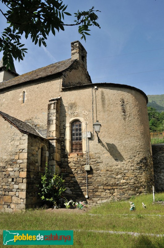 Aubèrt - Església de Sant Martí (Foto: Joan Sànchez, 2014) Aubèrt - Església de Sant Martí