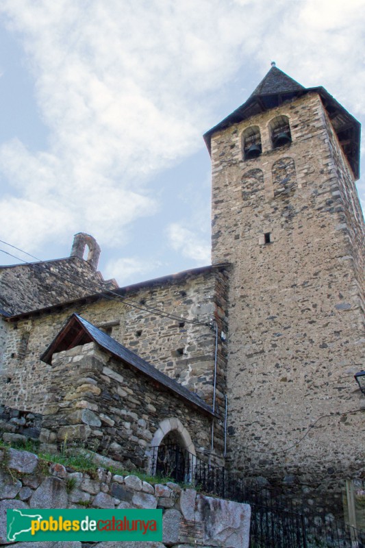 Escunhau - Església de Sant Pere (Foto: Albert Esteves, 2018) Escunhau - Església de Sant Pere