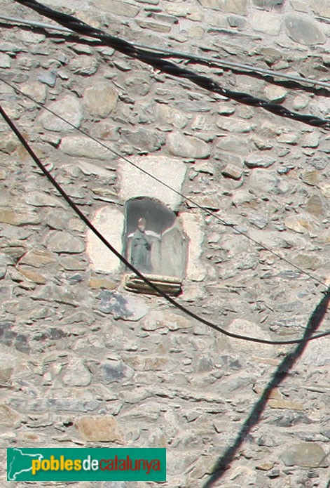 Escunhau - Casa Espanyolet, capelleta (Foto: Albert Esteves, 2018) Escunhau - Casa Espanyolet, capelleta