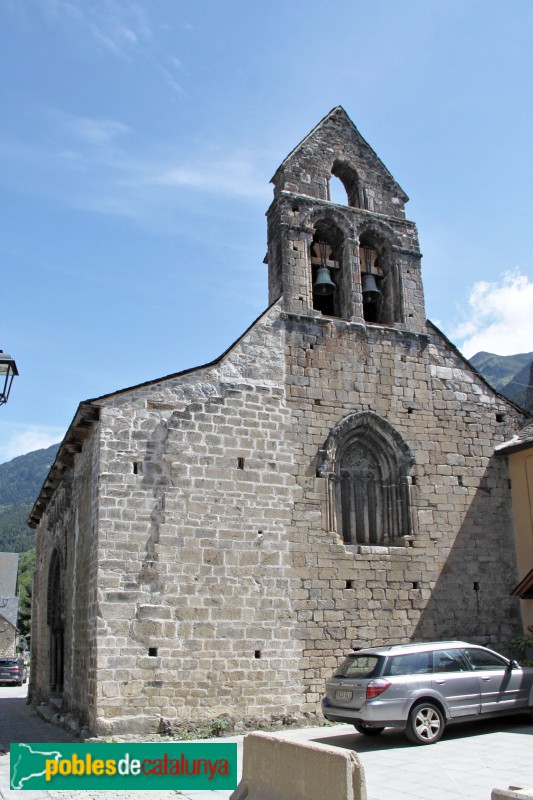 Betren - Església de Sant Esteve (Foto: Albert Esteves, 2018) Betren - Església de Sant Esteve