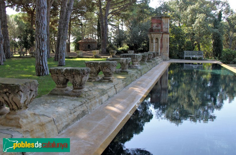 Palamós - Mas Brugarol (Mas del Vent), jardí (Foto: Albert Esteves, 2018) Palamós - Mas Brugarol (Mas del Vent), jardí