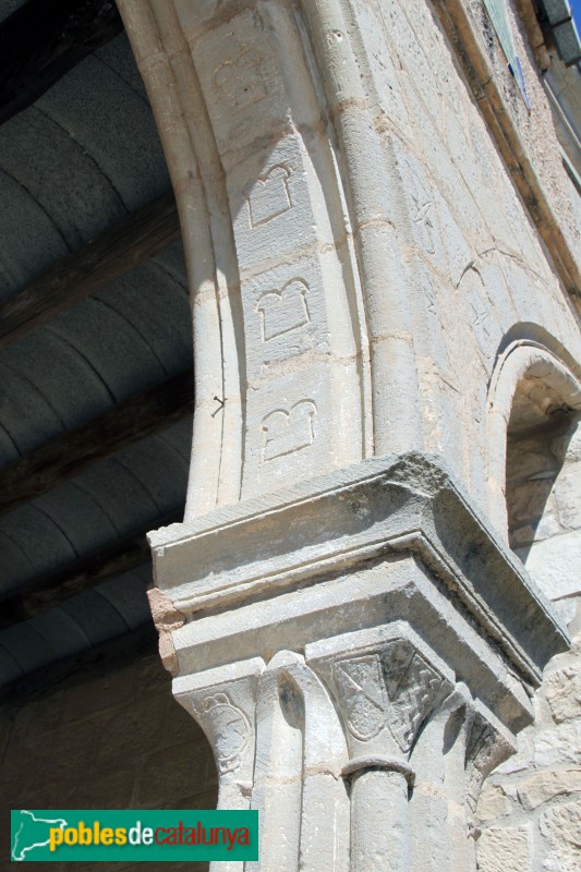 Guimerà - Santa Maria de la Bovera, casa de l'ermità (Foto: Albert Esteves, 2018) Guimerà - Santa Maria de la Bovera, casa de l'ermità