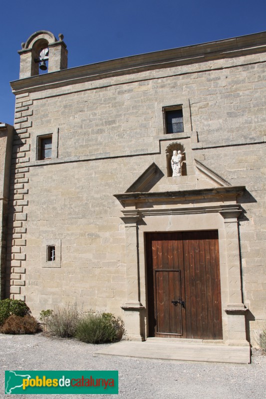 Guimerà - Santa Maria de la Bovera (Foto: Albert Esteves, 2018) Guimerà - Santa Maria de la Bovera