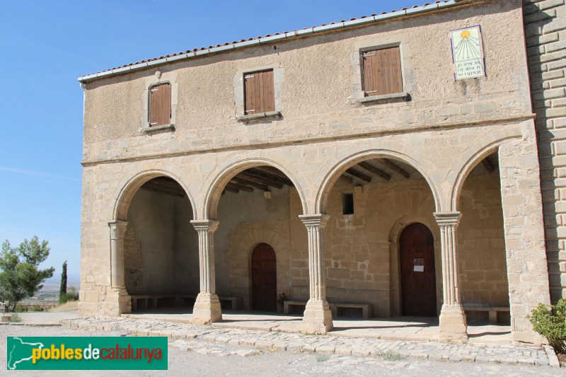Guimerà - Santa Maria de la Bovera, casa de l'ermità (Foto: Albert Esteves, 2018) Guimerà - Santa Maria de la Bovera, casa de l'ermità