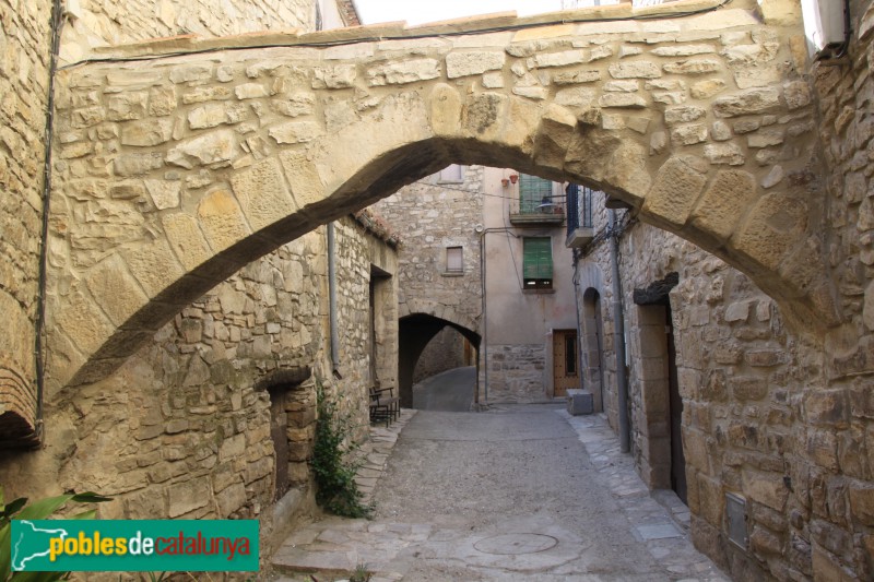 Guimerà - Arc del carrer de la Capella (Foto: Albert Esteves, 2018) Guimerà - Arc del carrer de la Capella