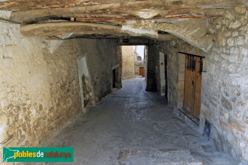 Guimerà - Pas cobert (Foto: Albert Esteves, 2018) Guimerà - Pas cobert