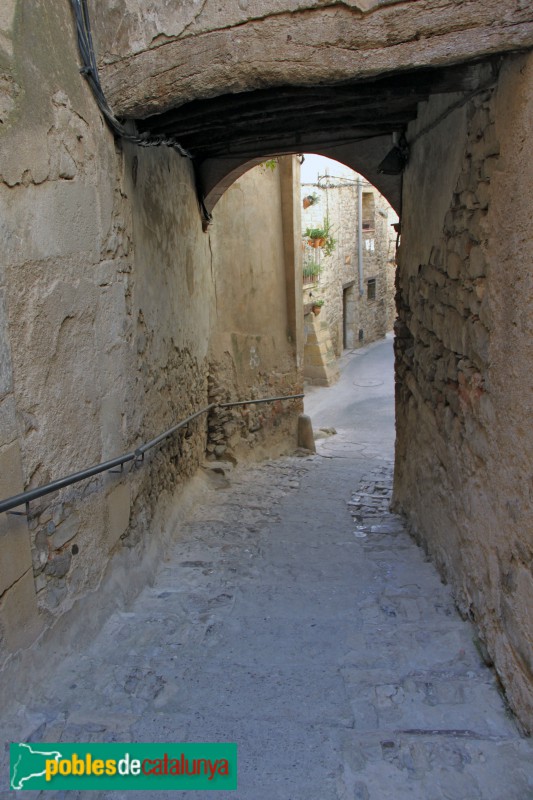 Guimerà - Pas cobert (Foto: Albert Esteves, 2018) Guimerà - Pas cobert