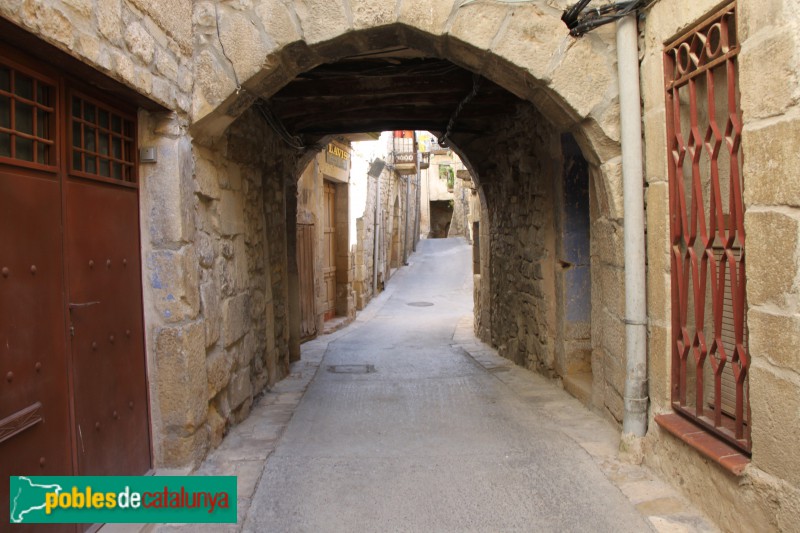 Guimerà - Pas cobert (Foto: Albert Esteves, 2018) Guimerà - Pas cobert