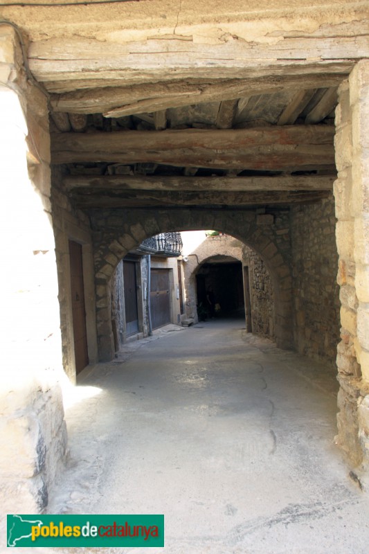 Guimerà - Pas cobert (Foto: Albert Esteves, 2018) Guimerà - Pas cobert