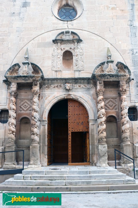 Sant Martí de Riucorb - Església de Sant Martí de Maldà, portada (Foto: Albert Esteves, 2018) Sant Martí de Riucorb - Església de Sant Martí de Maldà, portada