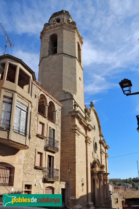 Maldà - Església de Santa Maria (Foto: Albert Esteves, 2018) Maldà - Església de Santa Maria