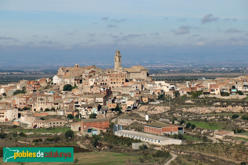 Panoràmica de Maldà (Foto: Albert Esteves, 2018) Panoràmica de Maldà
