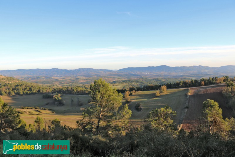 Vallbona de les Monges - Panoràmica des del Tallat (Foto: Albert Esteves, 2018) Vallbona de les Monges - Panoràmica des del Tallat