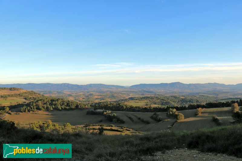 Vallbona de les Monges - Panoràmica des del Tallat (Foto: Albert Esteves, 2018) Vallbona de les Monges - Panoràmica des del Tallat