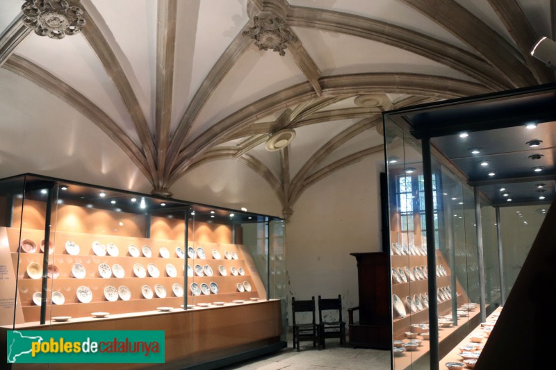 Bellpuig - Convent de Sant Bartomeu, sala capitular (Foto: Albert Esteves, 2018) Bellpuig - Convent de Sant Bartomeu, sala capitular