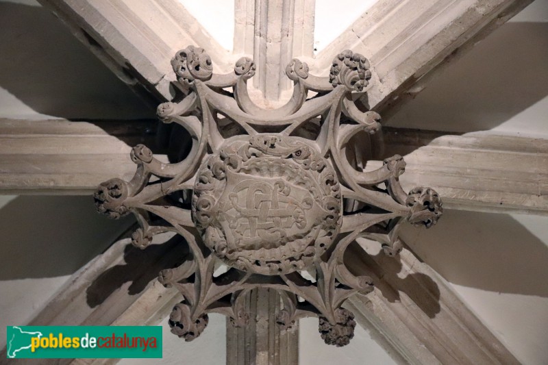 Bellpuig - Convent de Sant Bartomeu, sala capitular (Foto: Albert Esteves, 2018) Bellpuig - Convent de Sant Bartomeu, sala capitular