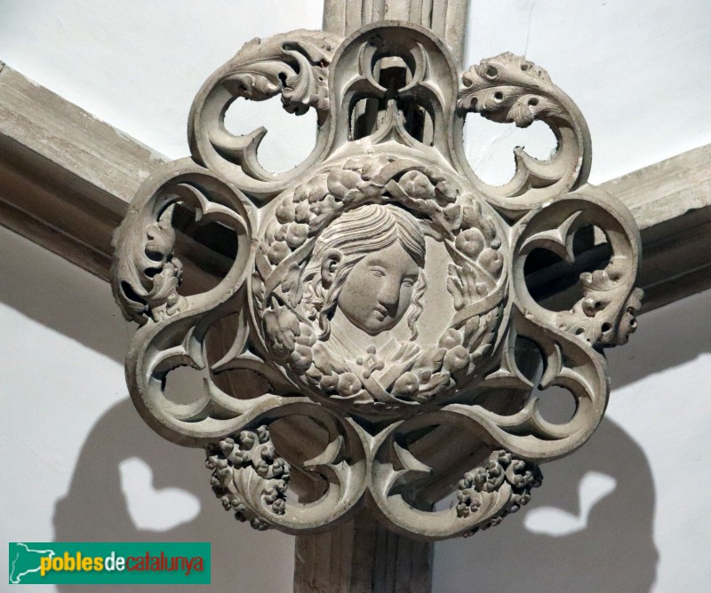 Bellpuig - Convent de Sant Bartomeu, sala capitular (Foto: Albert Esteves, 2018) Bellpuig - Convent de Sant Bartomeu, sala capitular