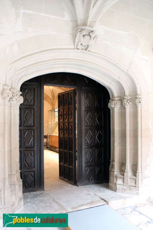 Bellpuig - Convent de Sant Bartomeu, sala capitular (Foto: Albert Esteves, 2018) Bellpuig - Convent de Sant Bartomeu, sala capitular