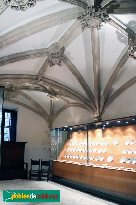 Bellpuig - Convent de Sant Bartomeu, sala capitular (Foto: Albert Esteves, 2018) Bellpuig - Convent de Sant Bartomeu, sala capitular