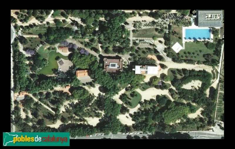 Cornellà de Llobregat - Parc de can Mercader (Foto: Institut Cartogràfic de Catalunya -ICGC-, 2018) Cornellà de Llobregat - Parc de can Mercader