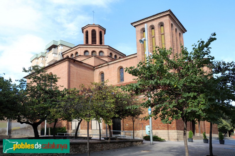 Cornellà de Llobregat - Església de Santa Maria (Foto: Albert Esteves, 2018) Cornellà de Llobregat - Església de Santa Maria