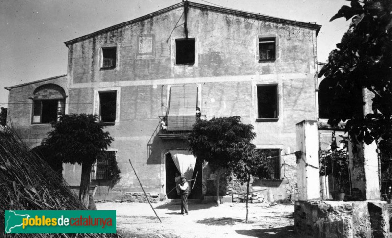Cornellà de Llobregat - Can Maragall (Foto: <i>Josep M. de Segarra -Arxiu Fotogràfic Centre Excursionista de Catalunya</i>, c1929) Cornellà de Llobregat - Can Maragall