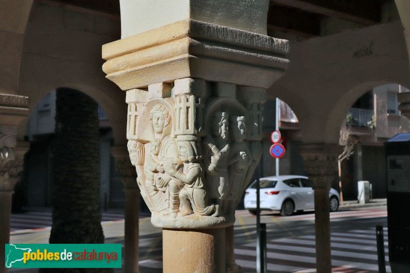 Esplugues de Llobregat - Mansana Pons, templet (Foto: Albert Esteves, 2018) Esplugues de Llobregat - Mansana Pons, templet