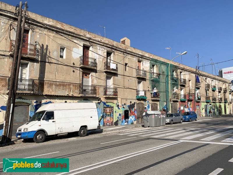Barcelona - Habitatges a La Escocesa (Foto: Albert Esteves, 2019) Barcelona - Habitatges a La Escocesa