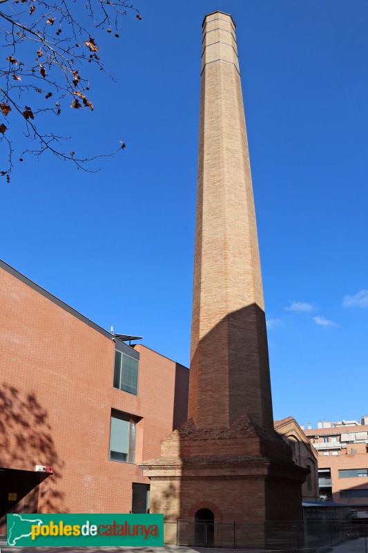 Barcelona - Xemeneia del Vapor la Llana