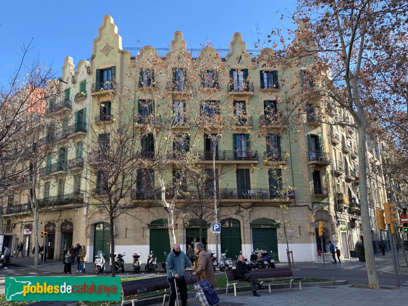 Barcelona - Rambla del Poblenou, 102 (Foto: Albert Esteves, 2019) Barcelona - Rambla del Poblenou, 102