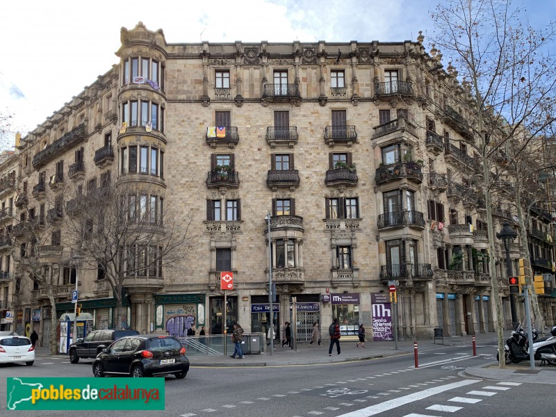 Barcelona - Gran Via, 540-542 (Foto: Albert Esteves, 2019) Barcelona - Gran Via, 540-542