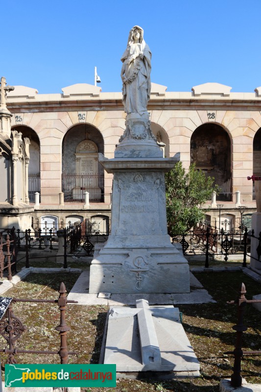 Cementiri del Poblenou - Sepulcre Formiguera (Foto: Albert Esteves, 2019) Cementiri del Poblenou - Sepulcre Formiguera