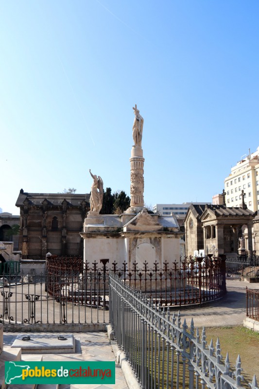 Cementiri del Poblenou - Panteó Jover (Foto: Albert Esteves, 2019) Cementiri del Poblenou - Panteó Jover