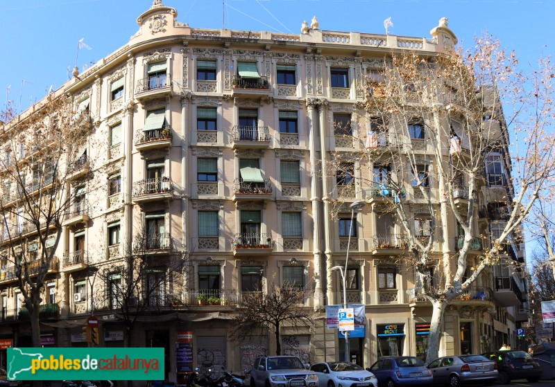 Barcelona - Consell de Cent, 89 (Foto: Albert Esteves, 2019) Barcelona - Consell de Cent, 89