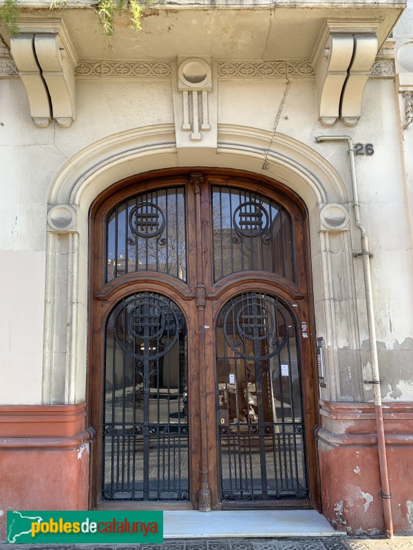 Barclona - Casa Antònia Casals (Diputació, 26) (Foto: Albert Esteves, 2019) Barclona - Casa Antònia Casals (Diputació, 26)