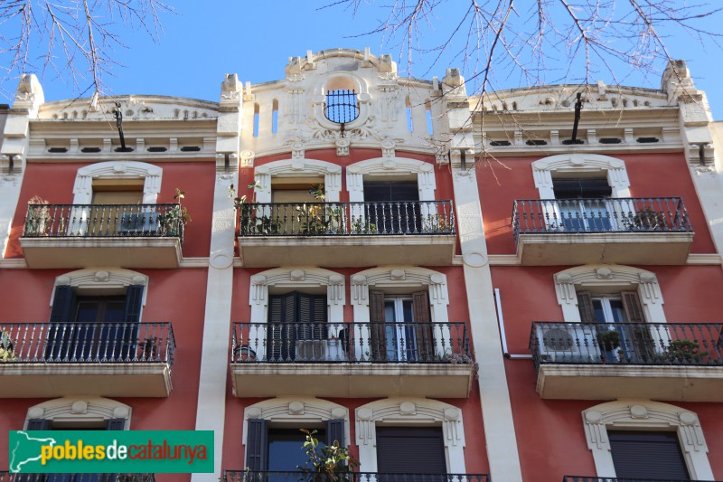 Barclona - Casa Antònia Casals (Diputació, 26) (Foto: Albert Esteves, 2019) Barclona - Casa Antònia Casals (Diputació, 26)