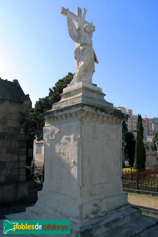 Cementiri del Poblenou - Sepulcre Joan Lucena (Foto: Albert Esteves, 2019) Cementiri del Poblenou - Sepulcre Joan Lucena