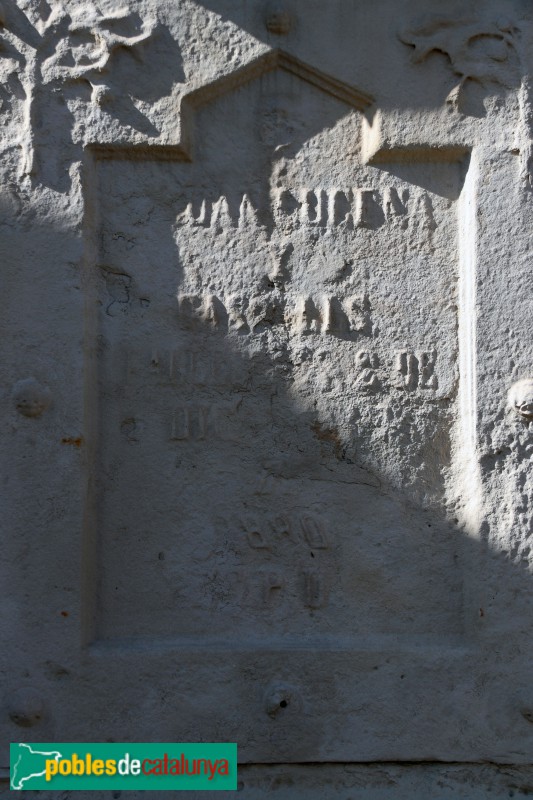 Cementiri del Poblenou - Sepulcre Joan Lucena (Foto: Albert Esteves, 2019) Cementiri del Poblenou - Sepulcre Joan Lucena